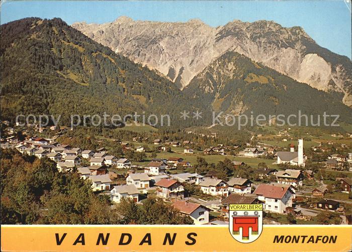 Vandans Vorarlberg Montafon Panorama