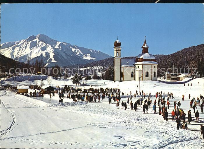 Seefeld Tirol Seekirchl Eislaufplatz