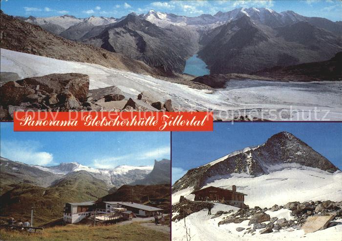 Zillertal Tirol Gletscherhütte Olperer Tuxertal Zillert