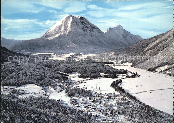 Leutasch Hohe Munde Weidach Oberleutasch Winter