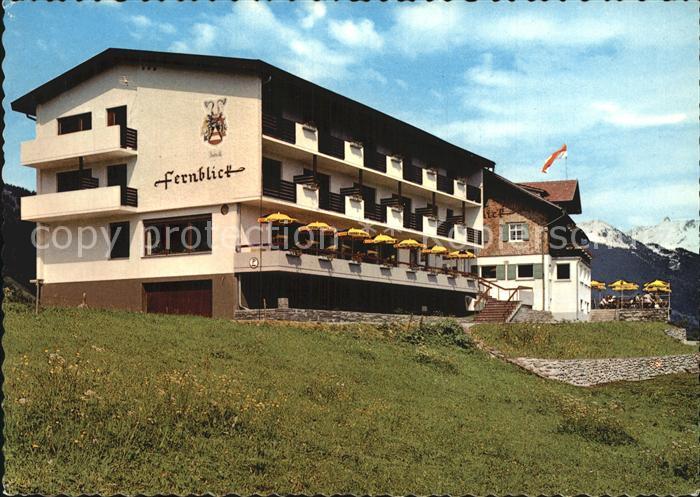 Bartholomaeberg Vorarlberg Berggasthof Fernblick