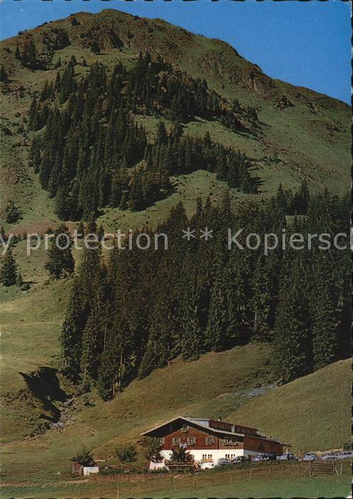 Saalbach-Hinterglemm Burgeralm Fieberbrunn Kitzbueheler Alpen Grenze Tirol Salzb
