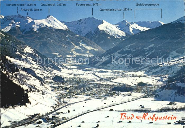 Bad Hofgastein Hohe Tauern Land Salzburg Wintersportplatz