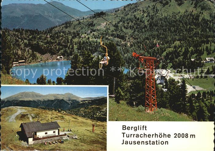 Turracher Hoehe Turrachersee Wintertalernock Berglift Jausenstation