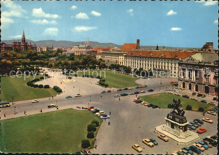 Wien Heldenplatz Rathaus Burgtheater Minoritenkirche Hofburg
