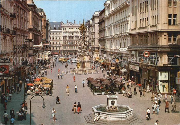 Wien Graben Pestsaeue