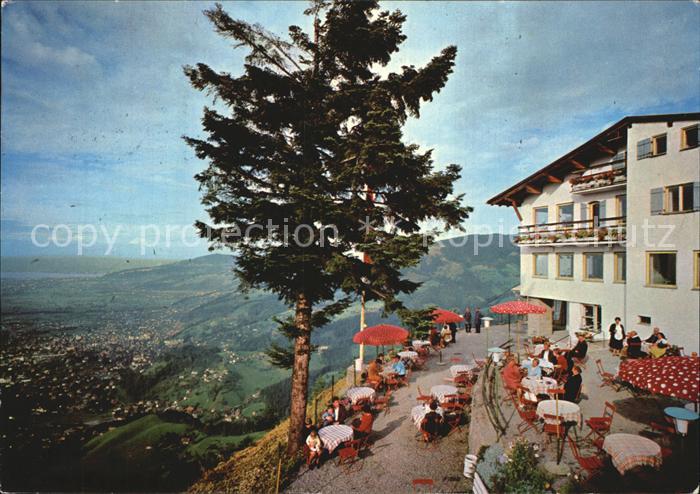 Dornbirn Vorarlberg Bergrestaurant Karren Station Karrenseilbahn