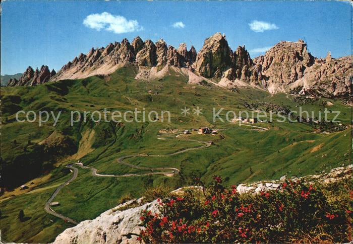 Dolomiten Groednerjoch Tschiergruppe