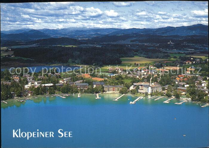 Klopeinersee Fliegeraufnahme