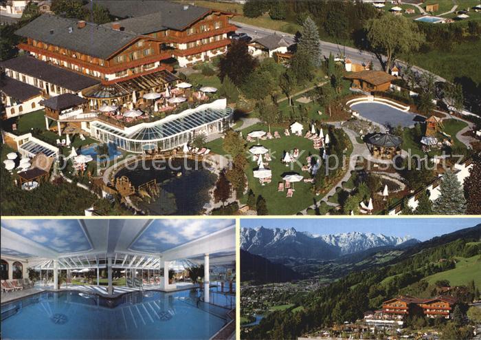 Sankt Johann Tirol Fliegeraufnahme Hotel Oberforsthof