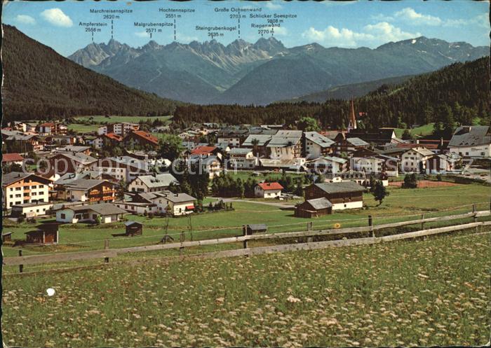 Seefeld Tirol Blick gegen Kalkkoegel