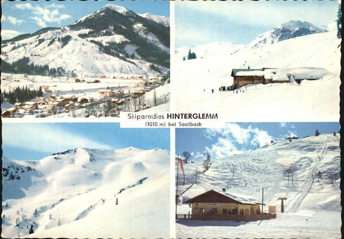 Hinterglemm Saalbach Skipiste