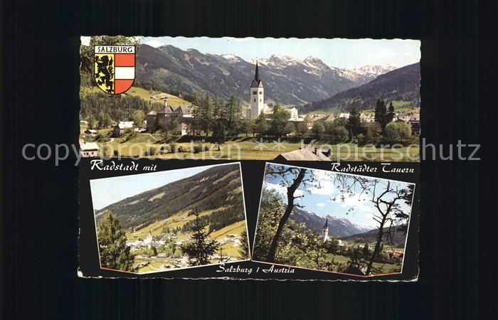 Radstadt Gesamtansicht mit Kirche