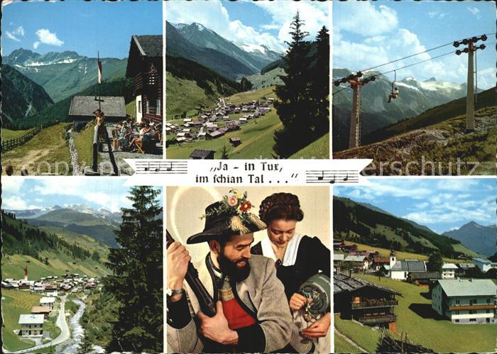 Lanersbach Rastkogel Bergbahn Trachtentraeger