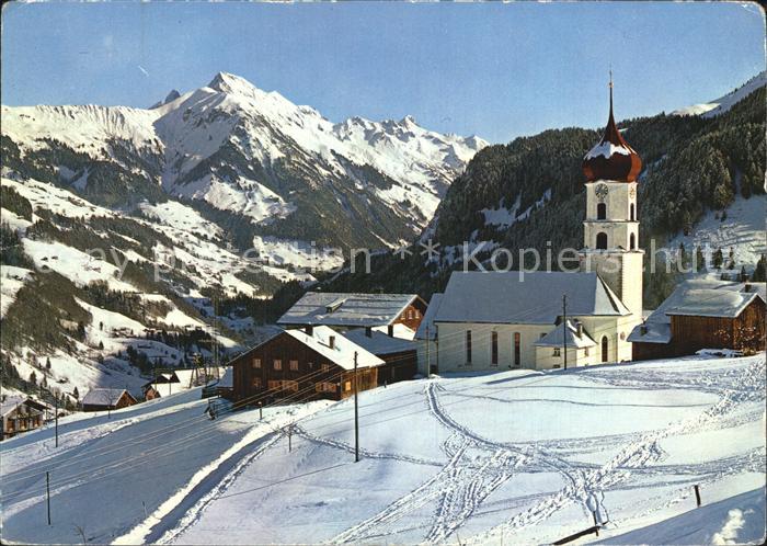 Raggal Blick ins Walsertal