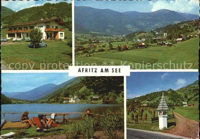 Afritz See Pension Laerchenhof Bildstock