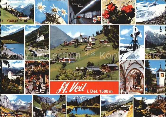 St Veit Defereggen Tracht Kirche Seilbahn