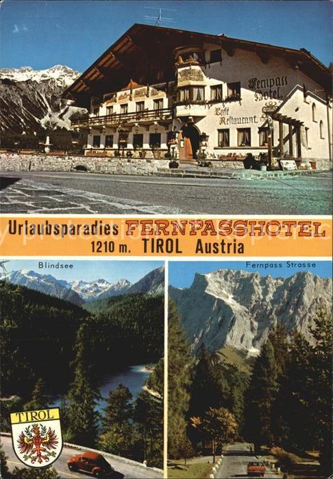 Tirol Region Fernpasshotel Blindsee