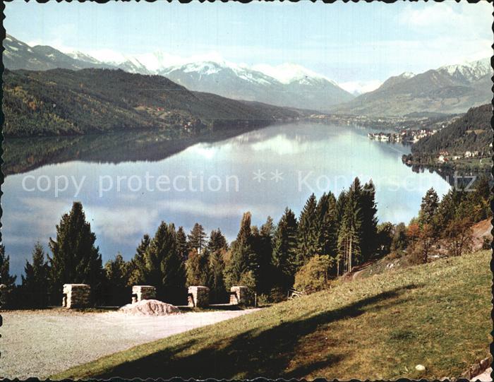 Millstatt Millstaettersee Panorama