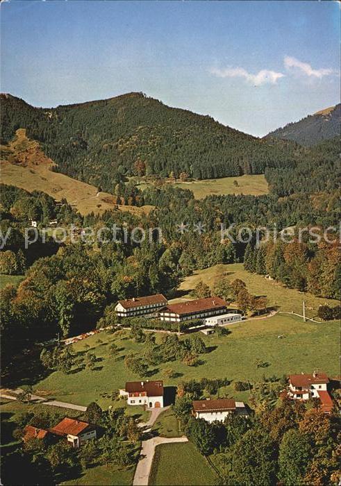 Brannenburg Fliegeraufnahme Erholungsheim der D.P.G.