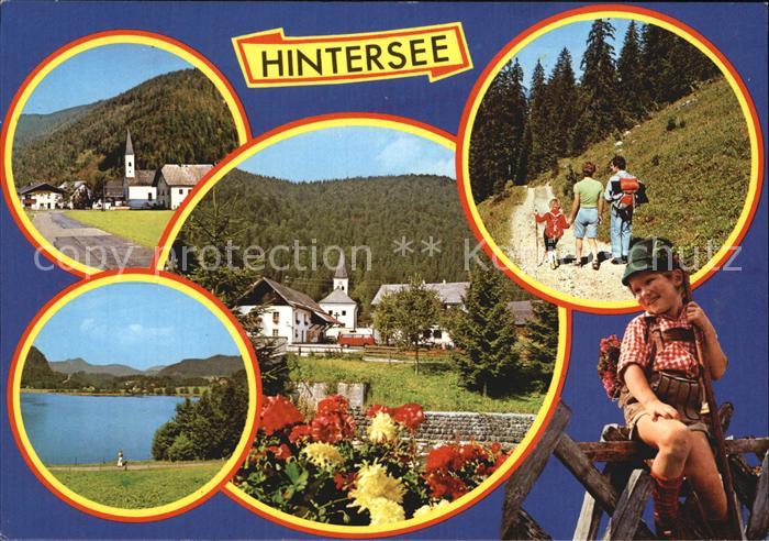 Hintersee Salzburg See Kirche Wanderweg