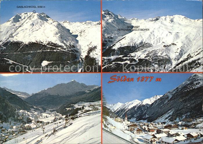 Soelden oetztal Skigebiet Gaislachkogel Hochsoelden