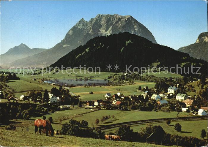 Aigen Ennstal Steiermark Blick zum Grimming