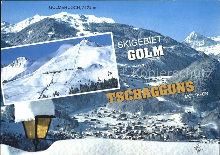 Tschagguns Vorarlberg Skigebiet Golm