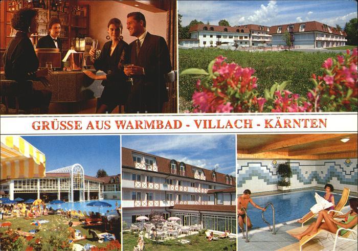 Villach Kaernten Therme Warmbad Bar Hallen- Freibad Park
