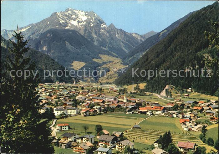 Mayrhofen Zillertal Gegen Gruenberg