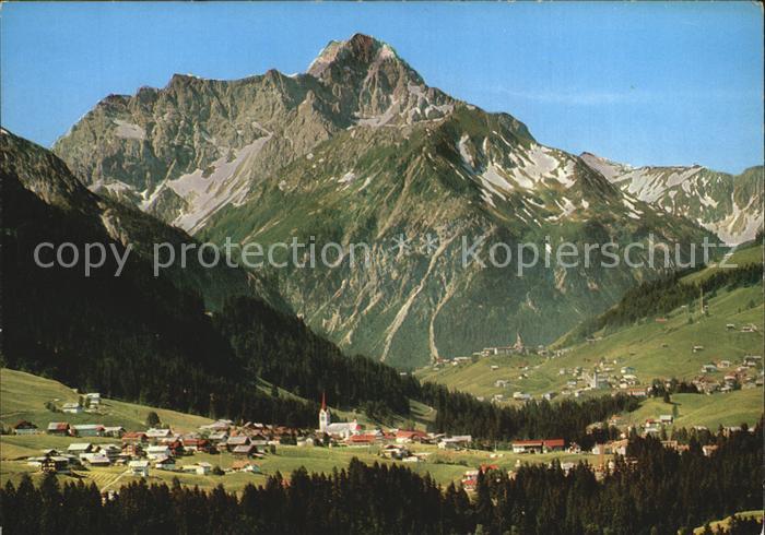 Kleinwalsertal Riezlern Hirschegg Mittelberg Widderstein