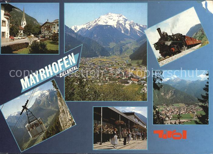 Mayrhofen Zillertal Zillertahlbahn Seilbahn Panorama