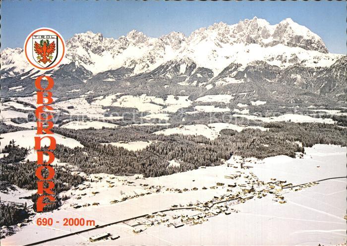 Oberndorf Tirol Sessellift Mittelstation Muellneralm Skischule