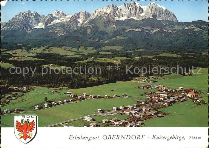 Oberndorf Tirol Fliegeraufnahme