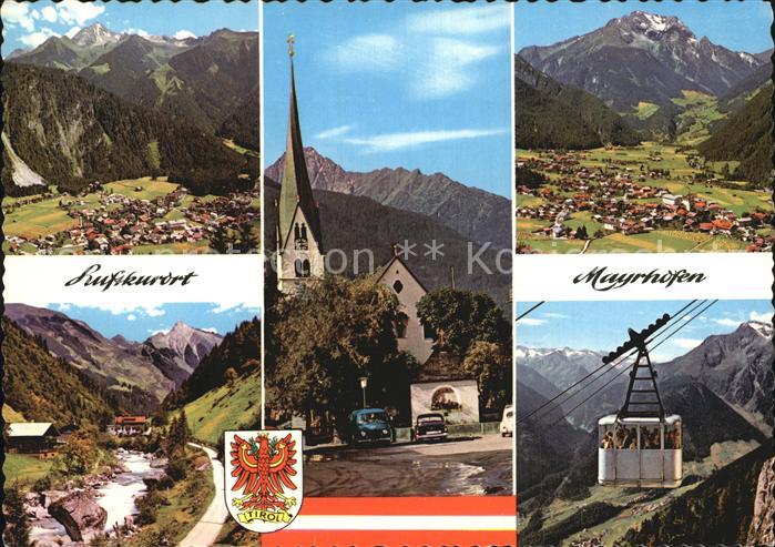 Mayerhofen Salzach Gondel Panorama Kirche