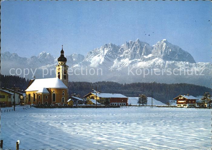 Oberndorf Tirol Kitzbueheler Alpen Kirche