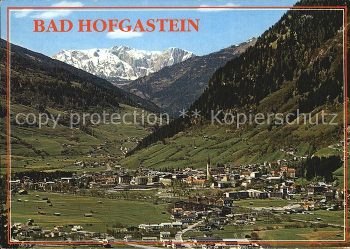 Bad Hofgastein Stadtansicht Hochkoenig