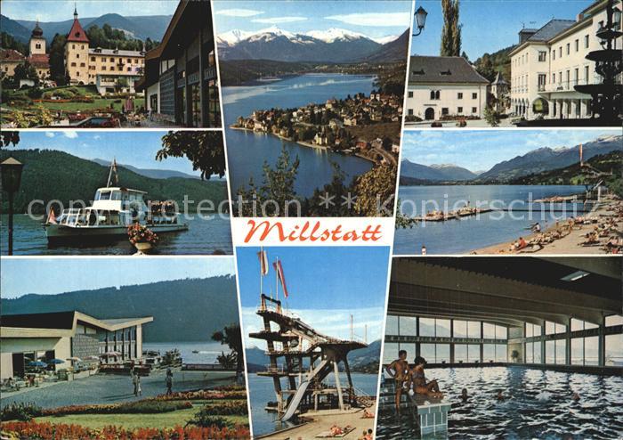 Millstatt Millstaettersee Thermozon-Hallenbad Kur-und Kongresshaus