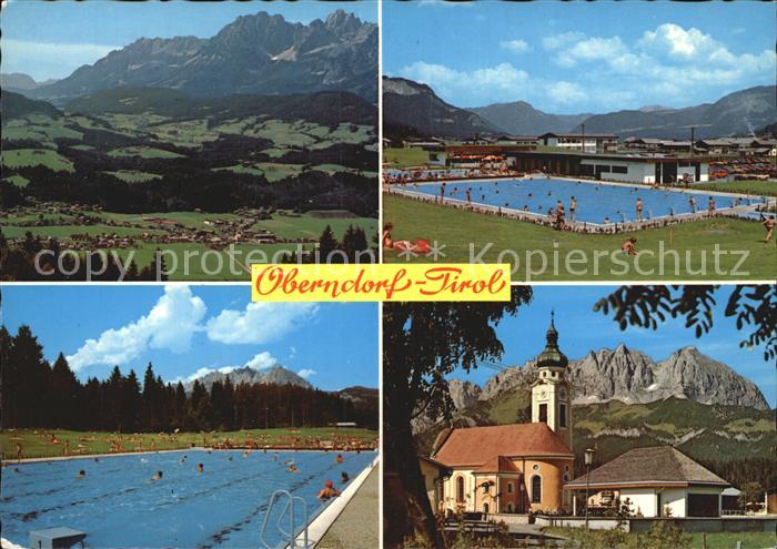 Oberndorf Tirol Schwimmbad Wilder Kaiser Kirche