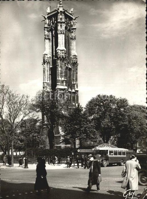 Paris La Tour Saint Jaques