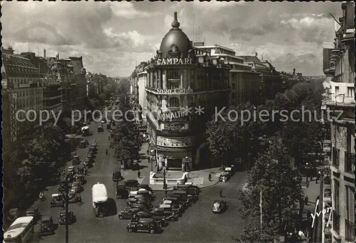 Paris Boulevard des Italiens et Haussmann