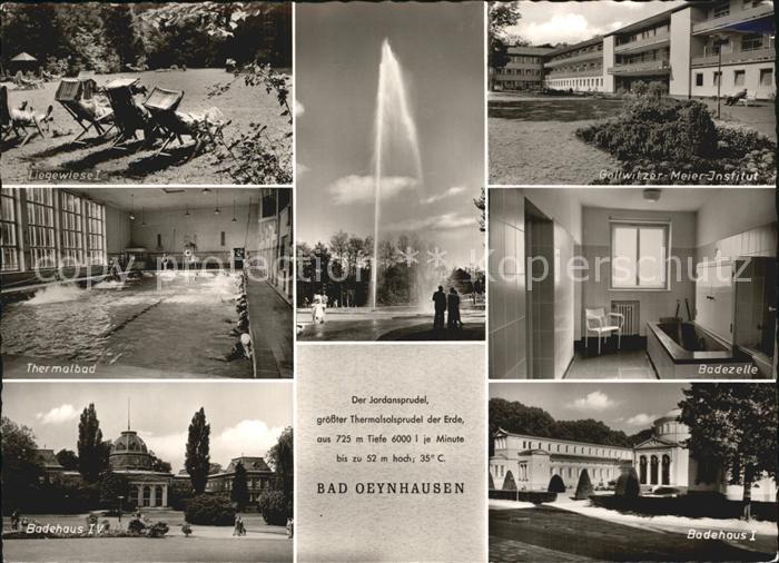 Bad Oeynhausen Jordansprudel Badehaus Thermalbad