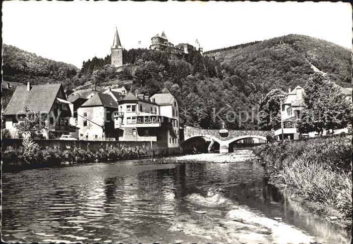 Vianden Le pont de L Our le Chateau