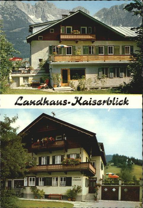 Ellmau Tirol Landhaus-Kaiserblick
