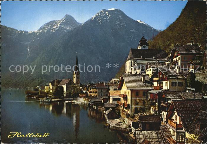 Hallstatt Austria Stadtansicht