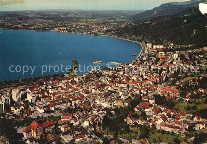 Bregenz Vorarlberg Fliegeraufnahme
