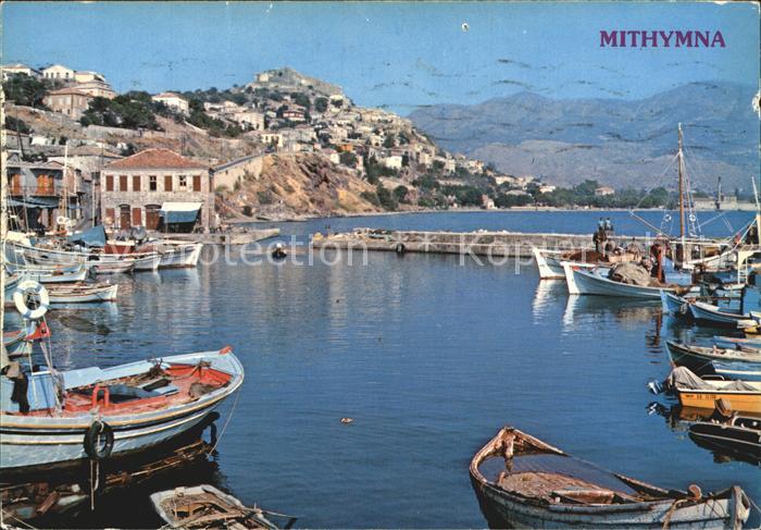 Mithymna Lesbos Hafen