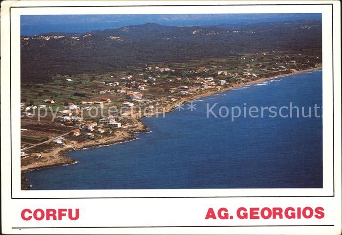 Corfu Korfu Fliegeraufnahme