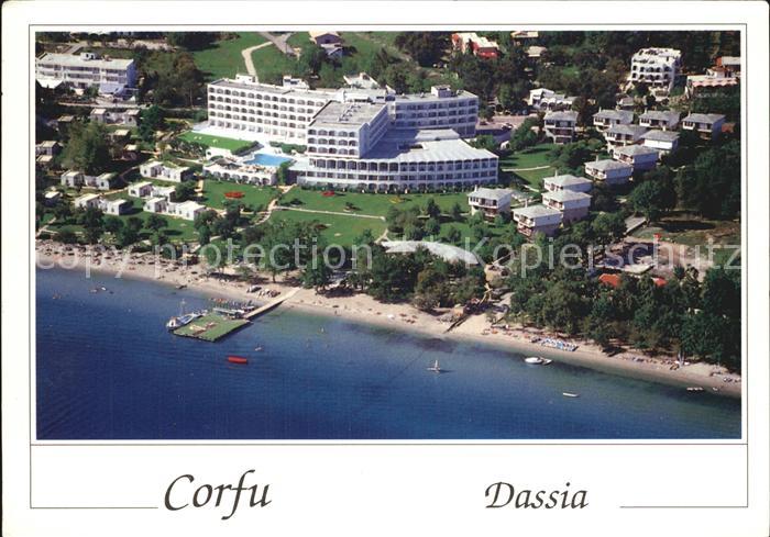 Corfu Korfu Fliegeraufnahme Dassia