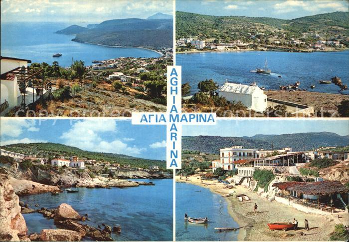 Aghia Marina Bucht Strand